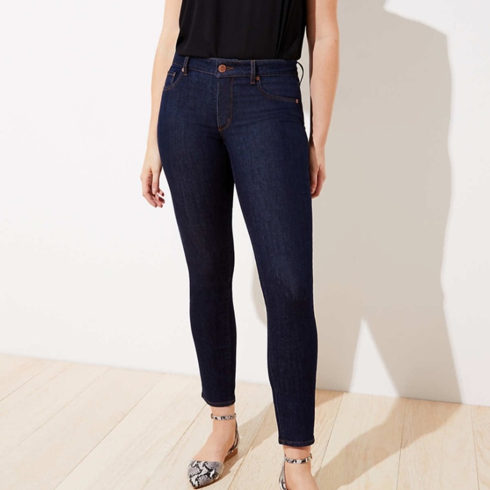 LOFT Curvy Skinny Jean 14